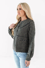 Charming Girl Jacket - Navy