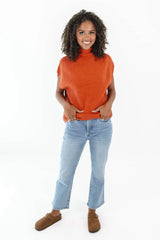 Spice Season Sweater - Rust