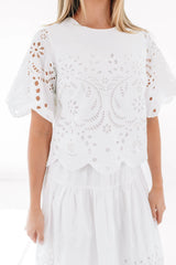 Expensive Taste Top - White