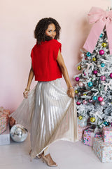 Time After Time Sweater - Red
