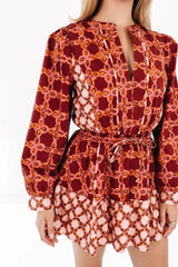 Retro Obsessed Dress - Red