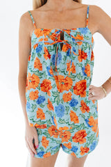 Big Blooms Top - Multi