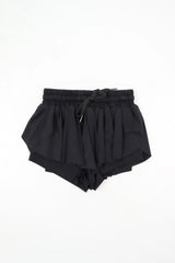 The Livvy Active Tween Shorts - Black