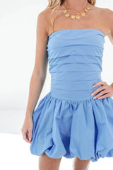 Already Over It Dress - Blue