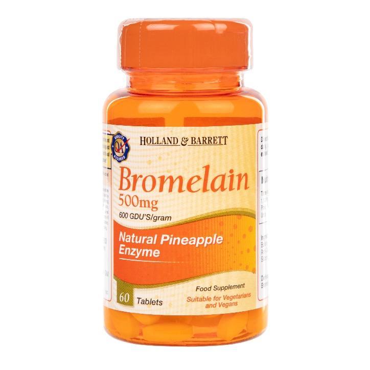 Holland & Barrett Bromelain 60 Tablets 500mg - BeesActive Australia