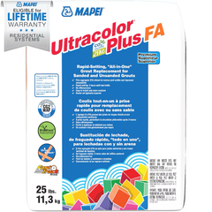 MAPEI Ultracolor Plus FA Alabaster #5001 All-in-one Grout (25-lb)