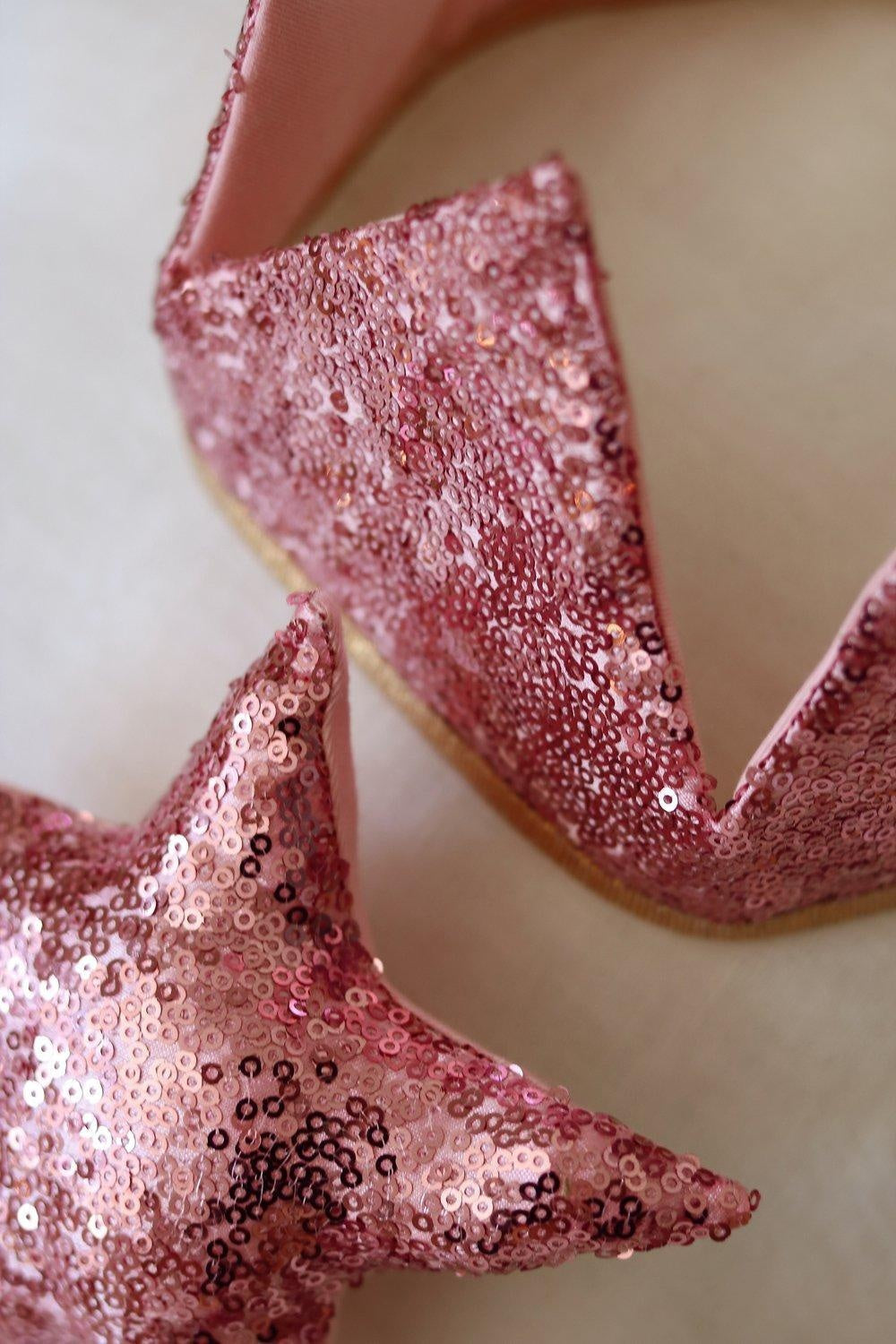 “Pink Sequins” Wand