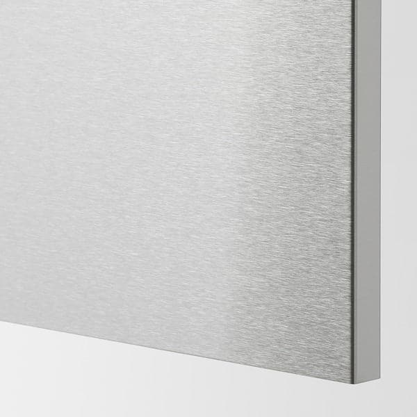 Ikea VÅRSTA - Drawer front, stainless steel, 60x40 cm