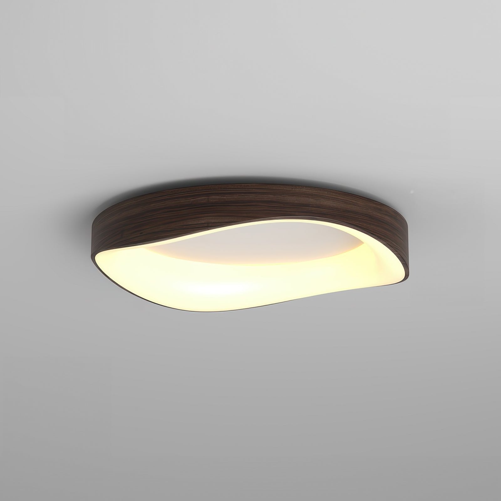 ScandiLuz - Lámpara de Techo de Madera Estilo Nórdico